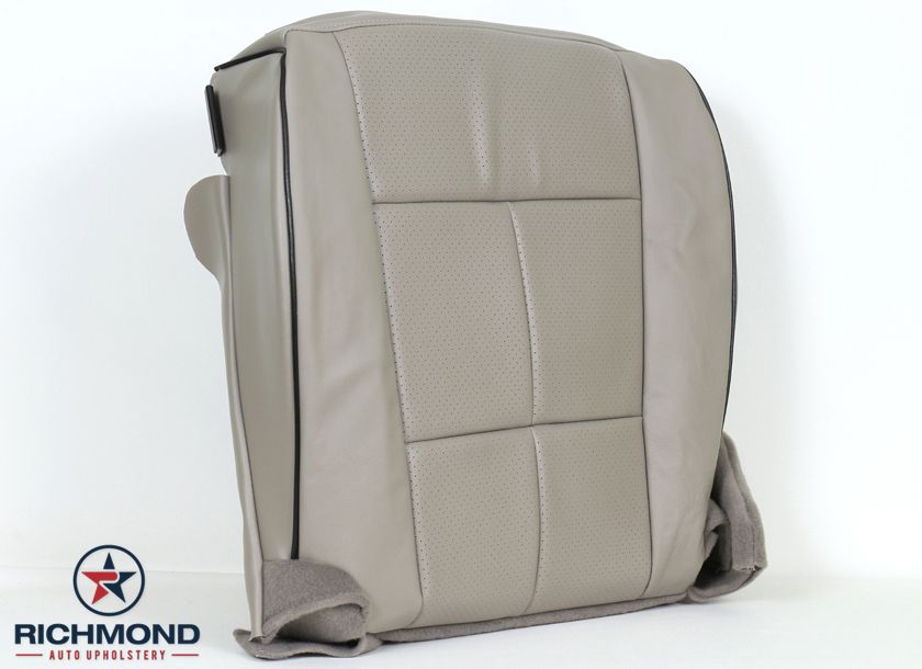 2008 Lincoln Navigator Driver Side Bottom PERFORATED Leather Seat